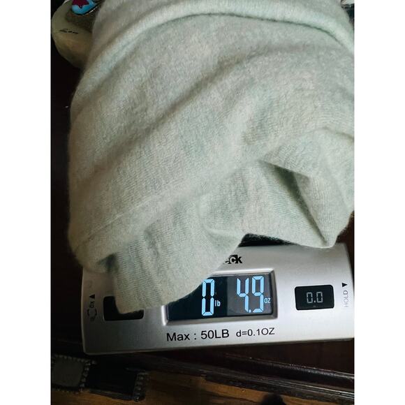 PURE Collection 100% Pure Superfine Cashmere Scoop Neck Cardigan Size 6 - Picture 15 of 15